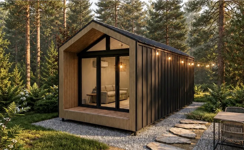 Render del modello Barn Mini